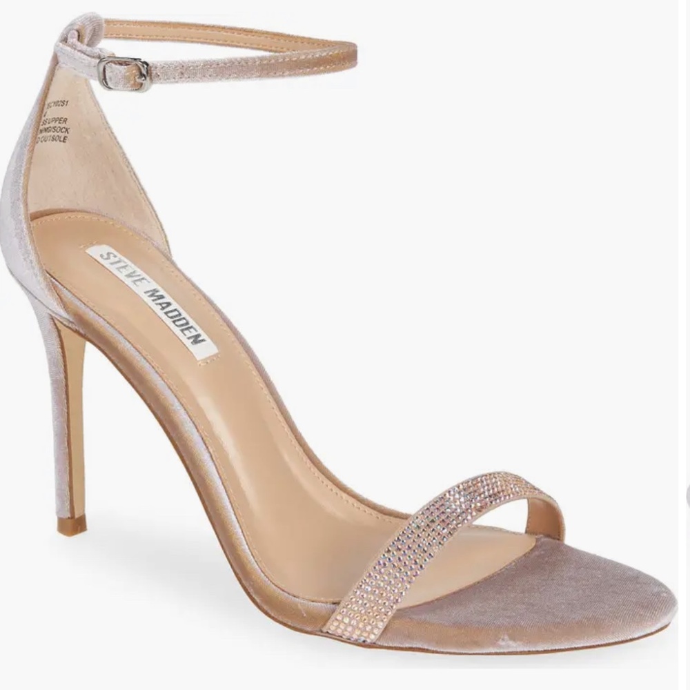 New✨Steve Madden Tecy Embellished Stiletto Sandal (Women)